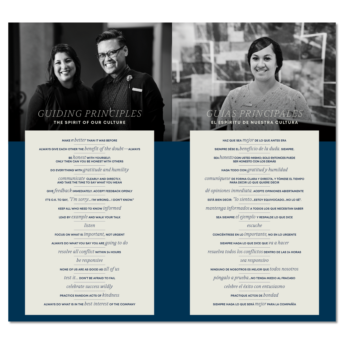 EVO Guiding Principles Booklet