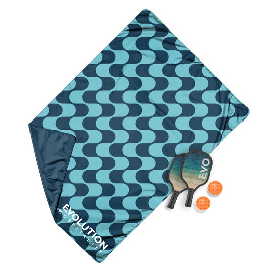 Lay Out & Play Out Pickle Ball & Picnic Blanket Set