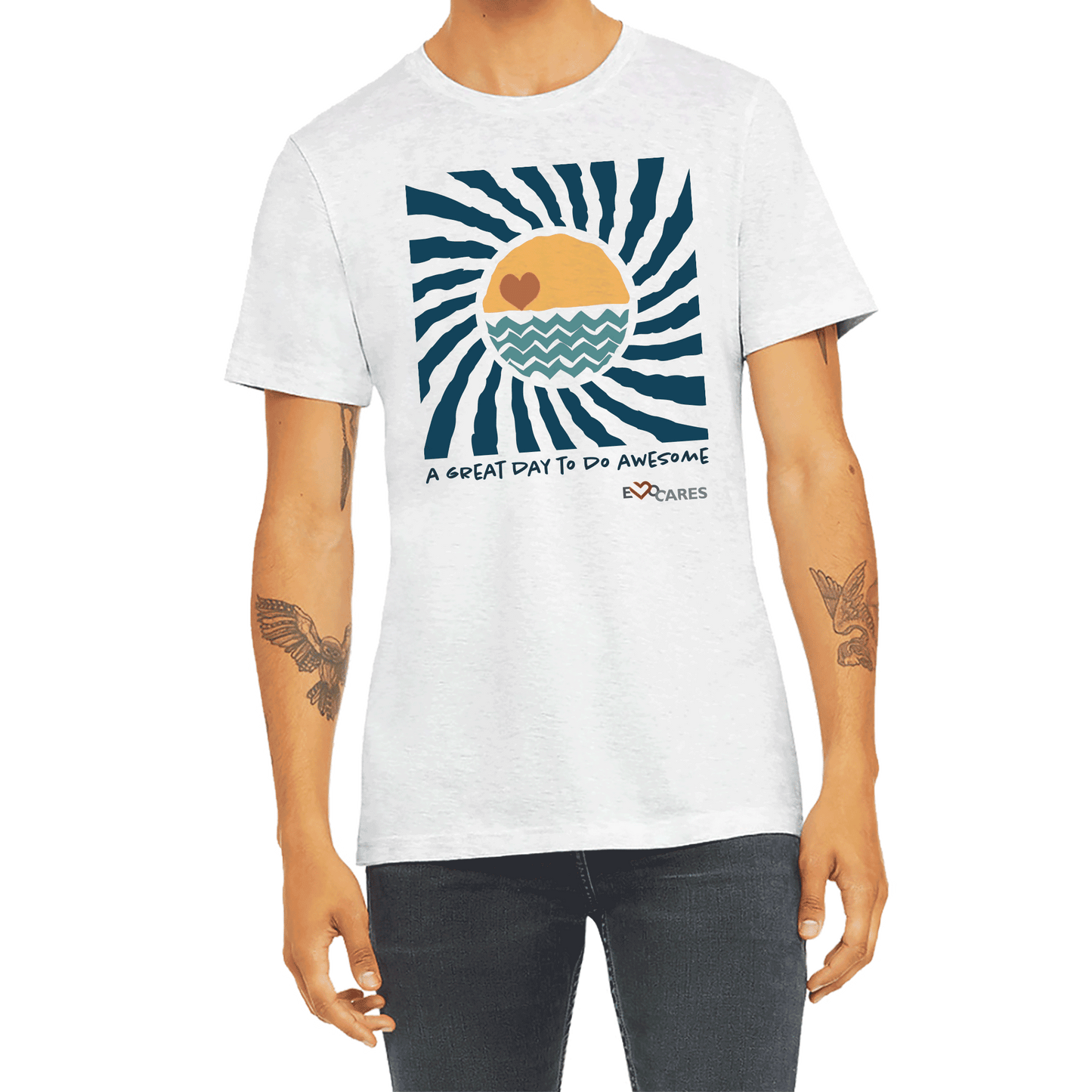 Look Awesome Doing Something Awesome • EvoCares Shirt #1
